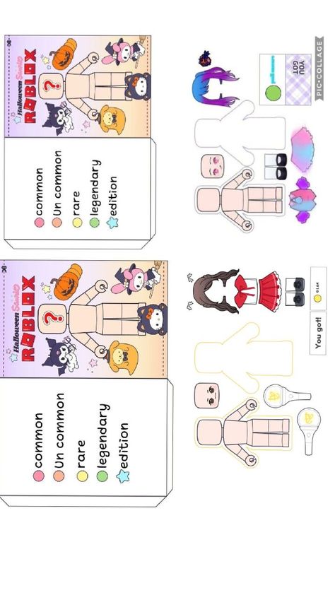 Printable Paper Toys Templates, Paper Blinds, Printable Diy Crafts, Paper Toy Printable, Squishies Diy, Paper Doll Printable Templates, Paper Dolls Diy, Diy Blinds, Paper Toys Template