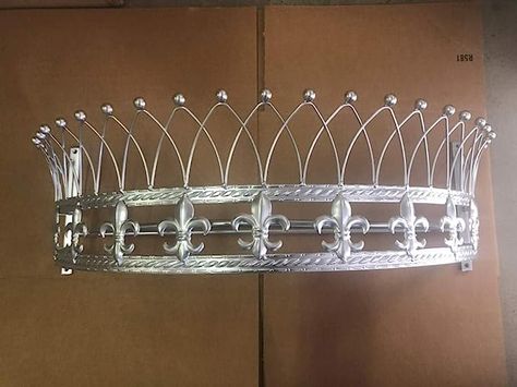 Teester Bed Crown, Canopy Crown, Luxury Baby Nursery, Crown Wall Decor, Crown Canopy, Tiny Castle, Wall Canopy, Antique Crown, Princess Canopy Bed