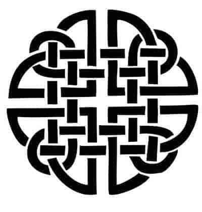 The Dara Knot Celtic Symbol Spiritual Protection Symbols, Dara Celtic Knot, Celtic Knot Meanings, Celtic Shield Knot, Celtic Symbols And Meanings, Celtic Images, Celtic Knot Tattoo, Celtic Circle, Irish Symbols