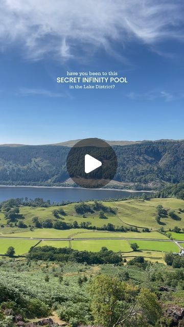 153K views · 7.7K likes | Danielle | Travel Content Creator on Instagram: "a secret infinity pool situated in Thirlmere in the Lake District, UK 💙 (just 25 mins from Ambleside)

you will find this amazing natural infinity pool on the Thirlmere circular route 🤫 (we started the route at the United Utilities car park at Legburthwaite, CA12 4TQ) 

this is such a nice walk (especially when the sky’s are blue!) - it’s about 2 miles from the car park to the pool and only some sections are steep! (we followed a route from walkmyworld.com and it was super clear!) 

as expected the water is COLD so you might want to save this for the summer if you want a dip 🥶

save this for your next trip to the Lake District!!! 🤍" Natural Infinity Pool Lake District, Ambleside Lake District, Lake District Windermere, Grassmere Lake District, Hellvelyn Lake District, Wild Swimming, Travel Content, Airplane Mode, The Lake District