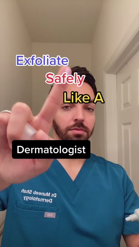 Dr. Shah(@dermdoctor) on TikTok: How to Exfoliate like a Pro @paulaschoiceskincare #paulaschoice #ad #dermdoctor #skincare #exfoliation #skincareroutine #dermatologist Exfoliate Face Products Skincare, Dermatologist Reacts Videos, Dr Shah Dermatologist Videos, Best Face Exfoliator Products, Dr Shah Dermatologist, Dermatologist Skincare Routine, Exfoliate Face Products, Exfoliators For Face, Dermatologist Reacts