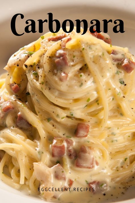 Spaghetti Carbonara is a beloved Italian pasta dish known for its simplicity and rich, creamy sauce carbonara pasta | carbonara pasta easy | carbonara pasta creamy | carbonara pasta creamy bacon | carbonara pasta creamy recipe | creamy carbonara pasta easy | creamy carbonara pasta recipes | pasta carbonara recipe authentic | cabanara pasta recipe chicken carbonara | pasta recipes carbonara | best pasta carbonara recipe Cabanara Pasta Recipe, Pasta Recipes Carbonara, Pasta Carbonara Recipe Authentic, Carbonara Pasta Easy, Cabanara Pasta, Carbonara Pasta Recipes, Bacon Carbonara Pasta, Creamy Carbonara Pasta, Carbonara Recipe Authentic