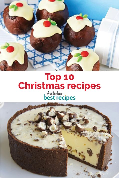 It's beginning to feel a lot like Christmas and around here that means one thing – it's time to get cooking! But don't worry, this year we've done all the hard work and put together 10 of our best Christmas recipes we think should be on everyone's cooking list. Christmas Dinner Party Dessert Ideas, Christmas Baking Uk, Christmas Dessert Australia, Dessert Recipes Uk, Puddings For Christmas, Christmas Holiday Food Ideas, Xmas Cooking Ideas, Christmas Cooking Savoury, Great Christmas Desserts