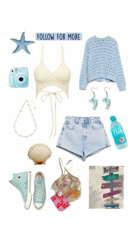 Surfer Inspired Outfits, Coconut Style Clothing, Outfits Obx Inspired, Coconut Girl Outfits Summer, Hawaii Inspired Outfits, Summer Outfits Obx Style, Summer Outfits Obx Inspired, Cute Beach Clothes, Ocean Girl Aesthetic Outfits