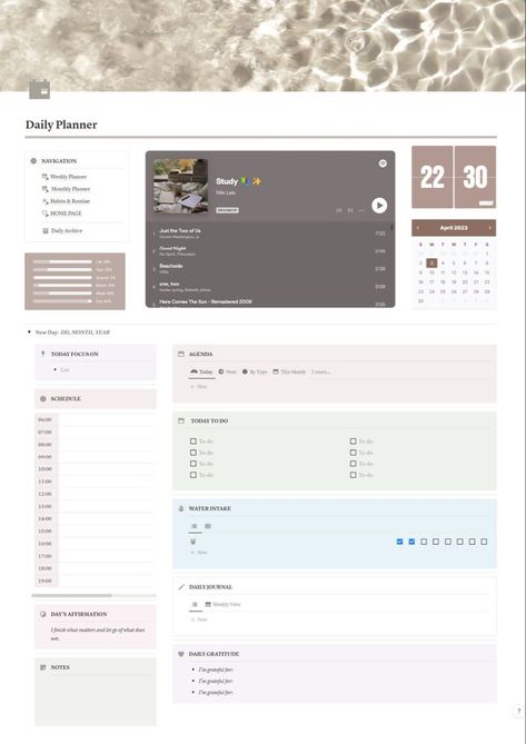 Aesthetic notion template. Daily planner, life planner, meal planner, notion ideas, notion dashboard. That girl Planner. Notion Life planner Notion Pictures Aesthetic, Notion Setup, Aesthetic Notion Template, Journal Format, Notion Life Planner, Notion Ideas, Notion Dashboard, Aesthetic Notion, Goals Template