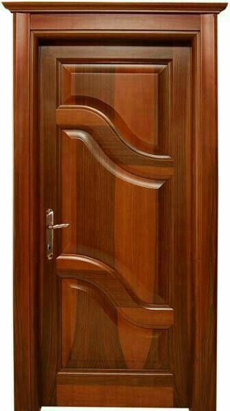 Puertas Latest Door Designs, Flush Door Design, Modern Wooden Doors, House Main Door Design, Single Door Design, Wooden Front Door, Door Design Photos, Front Door Design Wood, Flush Door