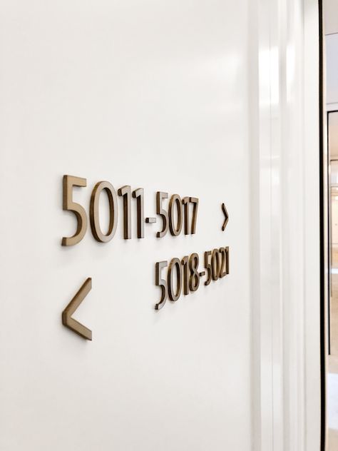 Hotel Directional Signage, Hotel Room Signage, Apartment Signage, Environmental Graphics Signage, Hotel Stockholm, Room Signage, Hotel Signage, Parisian Hotel, Mail Room