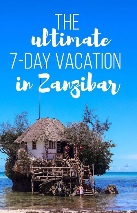 Zanzibar Itinerary, Zanzibar Travel, Where Is Bora Bora, Africa Travel Guide, Tanzania Travel, Zanzibar Tanzania, Africa Destinations, Travel Africa, Romantic Travel