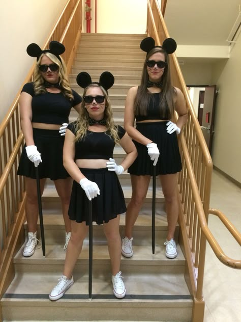 3 People Costumes, Three Blind Mice, Cute Group Halloween Costumes, Best Friend Halloween Costumes, Bff Halloween Costumes, Trio Halloween Costumes, Halloween Coustumes, Halloween Costumes For 3, Duo Halloween Costumes