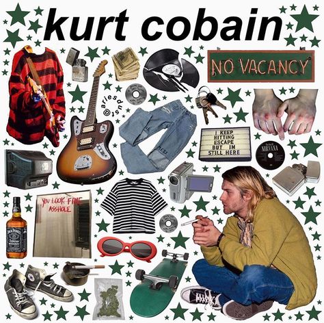 Curt Cobain Outfits, Kurt Cobain Outfit, 7th Grade Outfits, Casual Goth, 90s Fashion Men, Slay Outfits, Mood Clothes, Nirvana Kurt, Tomboy Style Outfits