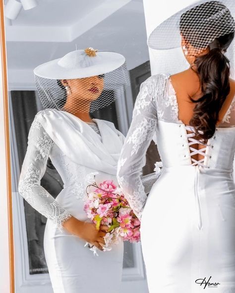 Courthouse Wedding Dress Civil Ceremony, Civil Wedding Dresses Classy, Short Wedding Dress Lace, Courthouse Wedding Dress Short, Civil Wedding Dresses Courts, Civil Ceremony Wedding Dress, Cowl Neck Wedding Dress, Civil Dress, Civil Wedding Dress