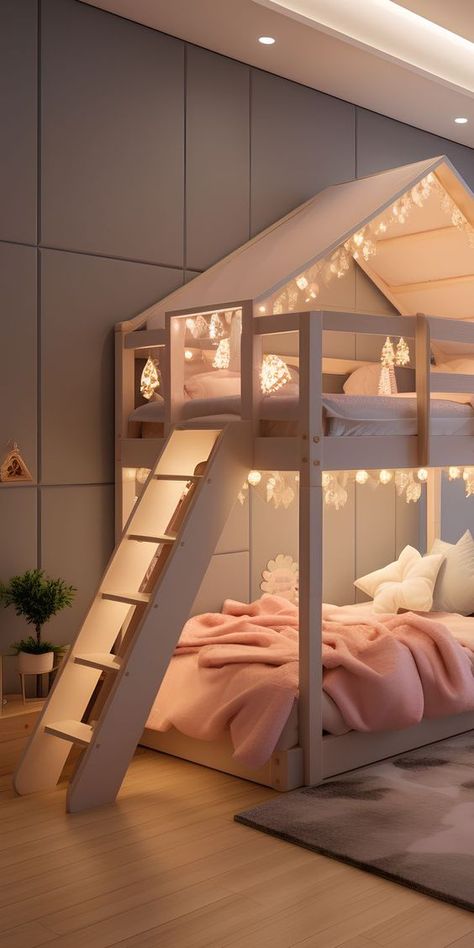 Kids Bed Design, Kids Room Interior, Cool Kids Bedrooms, Kids Room Interior Design, Modern Kids Room, Bunk Bed Designs, Kids Bedroom Inspiration, Kids Bedroom Designs, Dekorasi Kamar Tidur