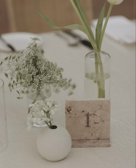 Stone Wedding Centerpieces, Stone Numbers Wedding, Cement Table Numbers, Table Numbers Stone, Stone Table Numbers Wedding, Stone Table Number, Stone Wedding Decor, Tile Table Numbers, Stone Table Numbers