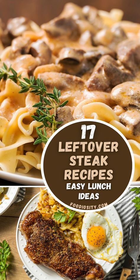 What To Do With Leftover Steak Bites, Leftover Steak And Mushroom Recipes, Meals To Make With Leftover Steak, What To Do With Leftover Steak Easy Dinners, Leftover Steak Bites Recipes, Leftover Shaved Steak Recipes, Dinner Ideas With Leftover Steak, Recipes For Leftover Steak Ideas, Leftover Strip Steak Recipes