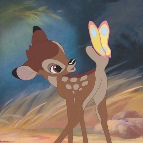 Bambi Icons, Disney Pfp, Bambi Aesthetic, Disney Core, Old Disney Movies, Bambi 3, Bambi Disney, Disney Icons, Disney Animals