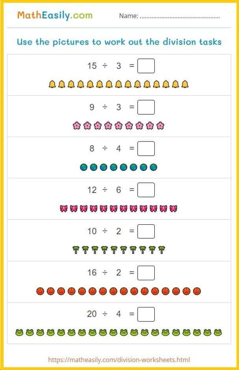 Division with pictures worksheets Beginning Division Worksheets, Division For Grade 2 Worksheet, Division Grade 1 Worksheet, Basic Division Worksheets, 2nd Grade Division Worksheets, Division Grade 2 Worksheet, Division Grade 5 Math Worksheets, Division Worksheets 1st Grade, Division Activity For Grade 2