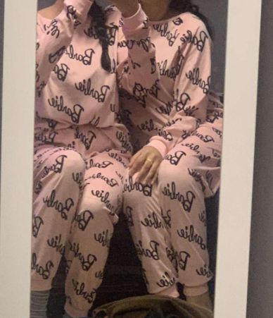 #barbie #bffs #girly #pink #pjs #bffgoals #girlypjs #chill #loungewear #sleepwear #pyjamas Barbie Pjs, Pink Pjs, Bff Goals, Virtual Closet, Light Pink, Best Friends, Lounge Wear, Zara, Wardrobe