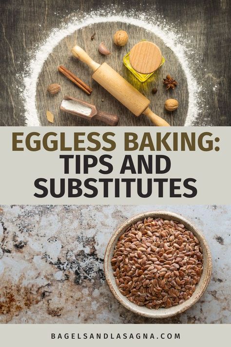 Sometimes when baking a cake, brownies or other baked goods, you need an egg substitute and may wonder what you can use. This article outlines egg alternatives such as dairy, chia seeds, flax seeds, applesauce, bananas and more when you need to bake egg free. Egg Substitute For Baking, Egg Substitutes, Egg Substitute In Baking, Egg Alternatives, Baking A Cake, Cake Brownies, Egg Substitute, Cooking Tofu, Egg Replacement