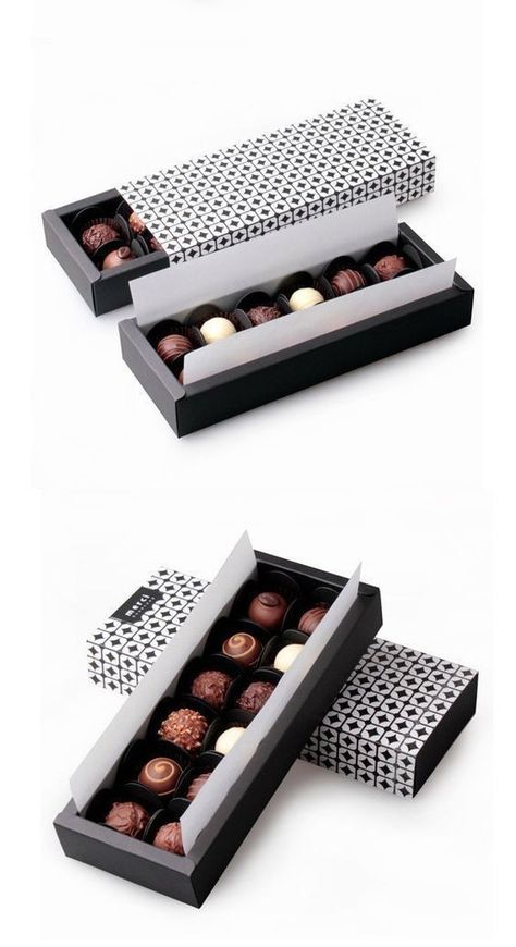 Chocolate Box Gift, Merci Chocolate, Chocolate Box Packaging, Chocolate Packaging Design, Chocolate Pack, Chocolate Boxes, Dessert Packaging, Bakery Packaging, Candy Packaging