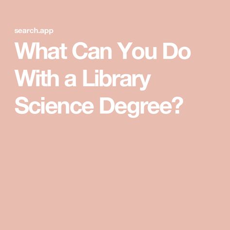 What Can You Do With a Library Science Degree? Library Science Degree, Be Obedient To God, Librarian Career, Science Careers, Communications Degree, Library Media Specialist, I Have Faith, Mba Degree, Library Science