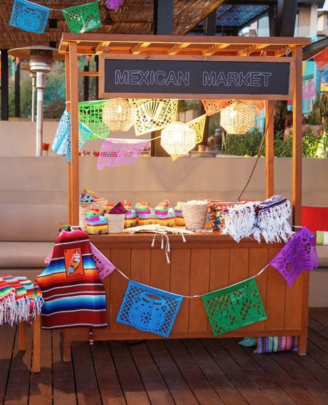 Transform your reception into a vibrant fiesta with a colorful Mexican market experience! Immerse your guests in the rich culture and lively ambiance of Mexico as they explore the stations filled with traditional crafts, vibrant textiles, and handcrafted treasures.💃🌮🎉 Planning & Design: Emily Clarke Events, @emilyclarkeevents Photo: Chard Photo, @chardphoto Venue: Zadun, @zadunreserve Mexican Night Ideas Decor, Mexican Mercado, Mexico Market, Emily Clarke, Mexican Bakery, Mexican Market, Mexican Night, Mexican Independence, Culture Festival