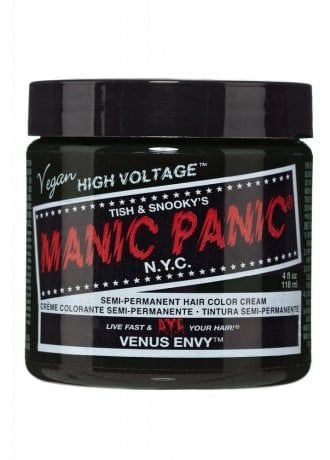 Manic Panic Venus Envy, Manic Panic Infra Red, Manic Panic Raven, Manic Panic Colors, Manic Panic Hair Dye, Manic Panic Hair Color, Manic Panic Hair, Green Hair Dye, Clown Halloween