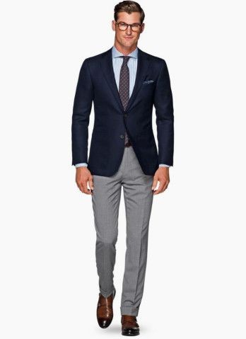 How To Mix Pants & Jackets The RIGHT Way – MANNER Mens Warehouse Suits, Suit Supply, Blazer Outfits Men, Big Men Fashion, Fashion Suits For Men, Men’s Suits, Mens Fashion Suits, Denim Jacket Men, Business Casual Men