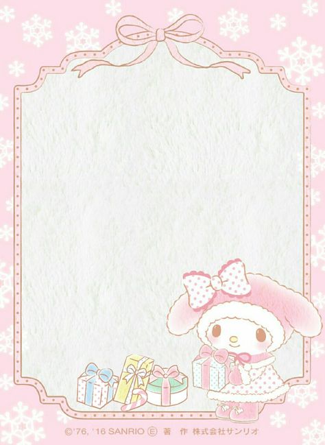 Rilakkuma Notebook, Pen Pal Printables, Love Letter Background, Sanrio Letter, Hello Kitty Collage, Hello Kitty Book, Memo Pad Design, Hello Kitty Wallpaper Hd, Hello Kitty Printables