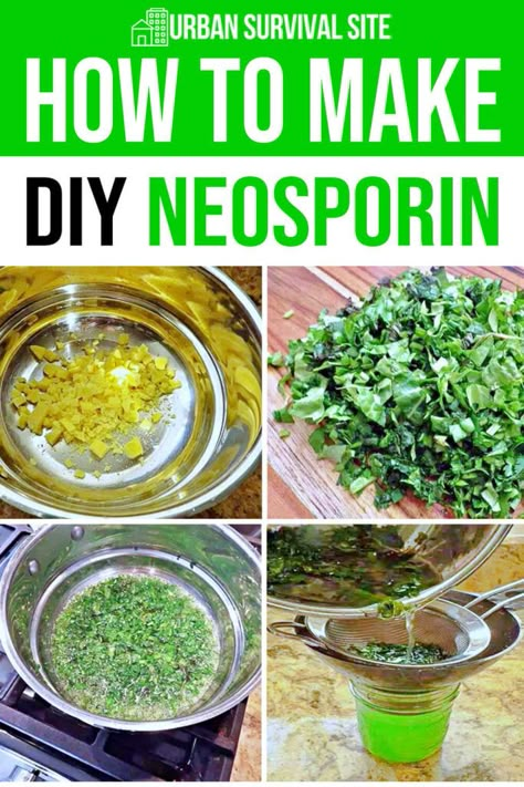 Homemade Neosporin, Medicinal Herbs Remedies, Medicine Recipes, Diy Medicine, Herbs Remedies, Herbal Medicine Recipes, Diy Herbal Remedies, Salve Recipes, Herbal Remedies Recipes