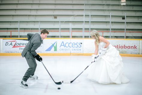 4122cb13c7a474c1976c9706ae36521d Hockey Wedding Photos, Hockey Wedding Ideas, Hockey Wedding Theme, Hockey Wedding, Sports Wedding, Hockey Life, Blue Themed Wedding, Ice Rink, Future Wedding Ideas