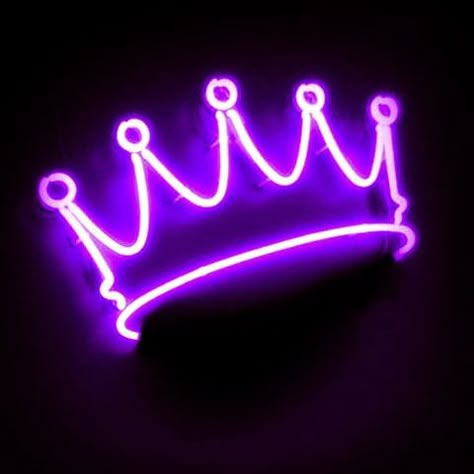 Neon Crown, Black And Purple Wallpaper, King Pic, Cracked Wallpaper, King's Crown, Purple Aesthetic Background, Crown Aesthetic, Purple Crown, Dark Purple Wallpaper