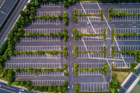 Free photo parking | Free Photo #Freepik #freephoto #parking-space #parking-lot #car-park #car-parking Parking Ideas, Car Park Design, Parking Plan, Site Development Plan, Parking Lot Architecture, Site Plan Design, Pavement Design, Parking Building, Line Painting