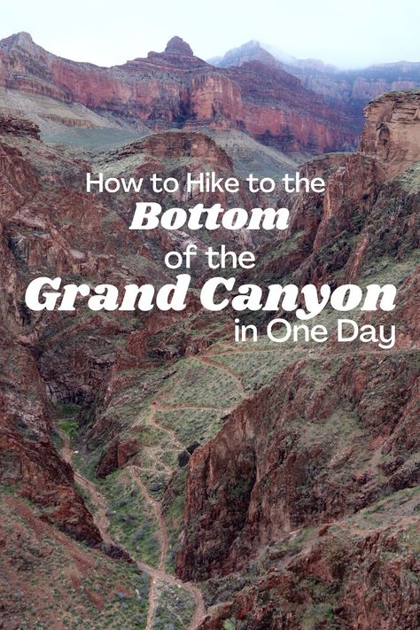 Hike bottom of the Grand Canyon Grand Canyon South Rim Things To Do, South Rim Grand Canyon With Kids, Rim To Rim Grand Canyon Hiking, Grand Canyon South Rim One Day, Grand Canyon Hiking, North Rim Grand Canyon Hikes, Bright Angel Trail, Adventure Trips, Trip To Grand Canyon