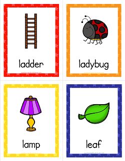 Things that Start with L Cards - Alphabet Printables Letter Z Flashcards Printable Free, Letter L Flashcards, Alphabets Flash Cards Free Printable, A To Z Flashcards, Letter Z Flashcards, Science Worksheets For Kindergarten, Alphabet Word Wall Cards, Letter L Crafts, Preschool Alphabet Printables