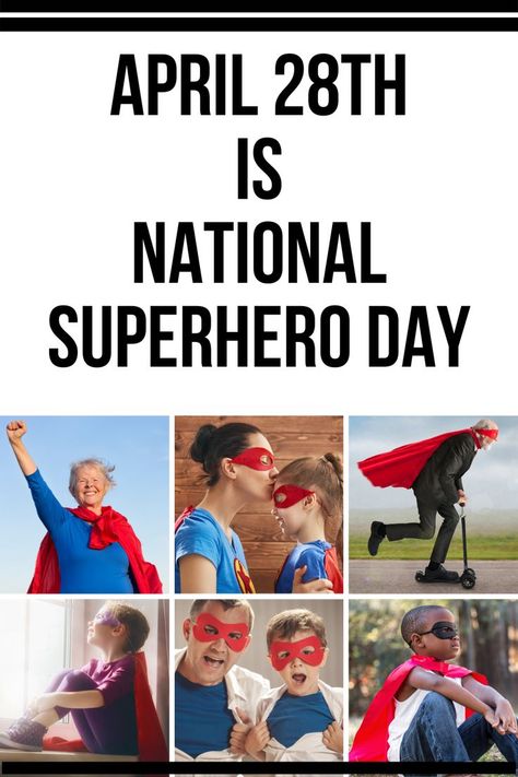 Superhero Day, Spring Greetings, Regular People, National Days, Daily Word, Reasons To Smile, National Day, Among Us, Educational Crafts