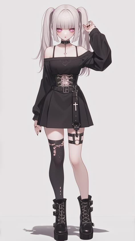 Vtuber Model Ideas Female, Vtuber Model Reference, Vtuber Clothes, Vtuber Outfits, Vtuber Outfit Ideas, Female Drawing Base, 2d Vtuber, Oc Clothing Ideas, Naruto Clothing