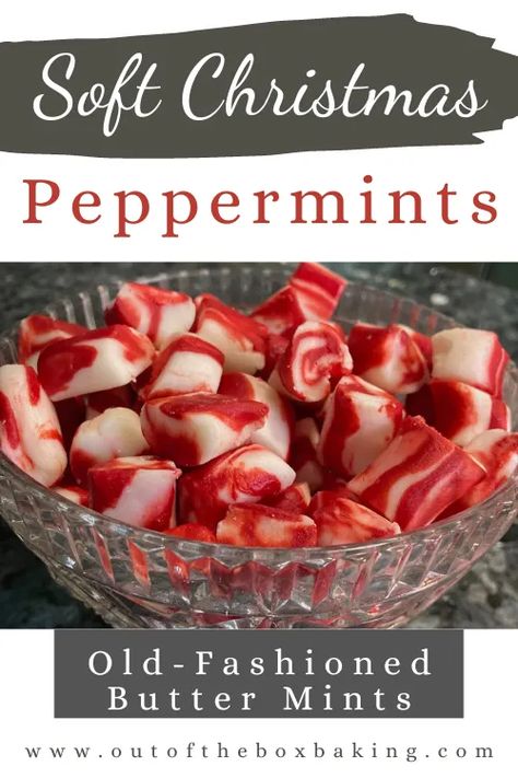 Butter Mints, Soft Christmas, Mint Recipes, Christmas Candy Recipes, Candy Recipes Homemade, Homemade Candies, Candy Desserts, Christmas Cooking, Christmas Goodies