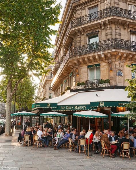 My Hero Academia Group, Les Deux Magots, Portland Travel, Chateau Versailles, Parisian Cafe, About Paris, Parisian Life, Paris Cafe, Paris Restaurants