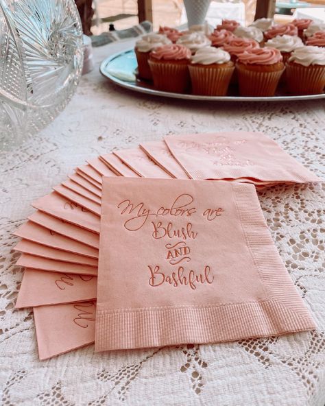 Blush And Bashful Steel Magnolias, Steel Magnolias Wedding Theme, Blush And Bashful Party, Steel Magnolias Birthday Party, Blush And Bashful Bridal Shower Ideas, Girly Bridal Shower Themes, Steel Magnolias Bridal Shower Ideas, Blushing Bride Bridal Shower Theme, Steel Magnolias Wedding