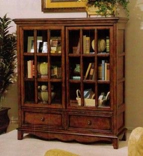 Posts related to small bookcase with glass doors Dining Room Built In Cabinets, Bookcases With Doors, Low Bookshelf, French Hutch, Bookshelf With Doors, Luxury Bookcase, Brown Bookcase, 2 Shelf Bookcase, Dining Room Built In