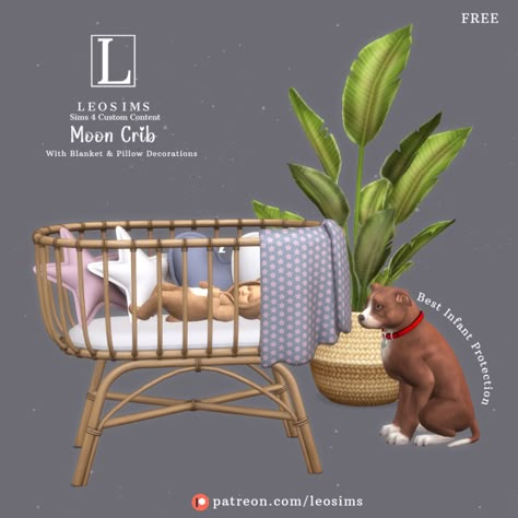 Sims 4 Baby Room Cc, Ts4 Nursery, Sims 4 Cc Cribs, Crib Sims 4, Sims 4 Cc Nursery Furniture, Sims 4 Cc Crib, Sims 4 Cribs, Sims 4 Crib Cc, Sims 4 Cc Newborn