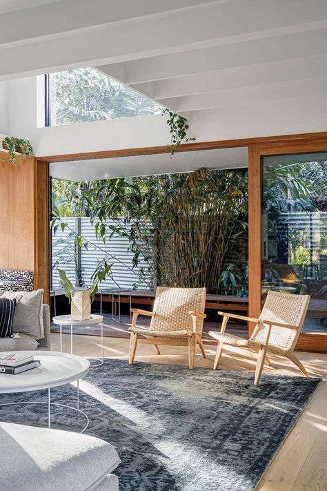 homestyle | Come & stay: The Arbour Byron Bay Marble Benchtop, Fridge French Door, White Mosaic, Terrazzo Tiles, Ocean Sounds, House Paint, Entry Hall, Open Plan Kitchen, Byron Bay