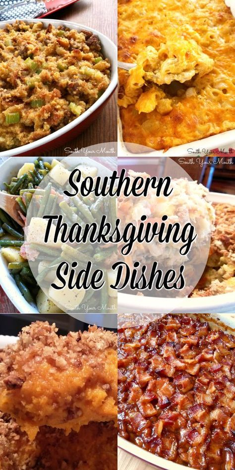 Southern Thanksgiving Side Dishes | A collection of the TOP 10 recipes for Southern Thanksgiving side dishes! #thanksgiving #southern #casserole #vegetable #recipe #best Southern Thanksgiving Side Dishes, Casserole Vegetable, Side Dishes Thanksgiving, Southern Thanksgiving, Thanksgiving Food Sides, Best Thanksgiving Recipes, Thanksgiving 2022, Vegetable Recipe, Thanksgiving Dinner Menu