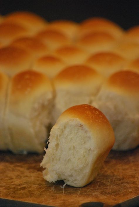 School Rolls Recipe, School Yeast Rolls Recipe, Cafeteria Rolls, Dinner Rolls Recipe Homemade, School Cafeteria Food, Easy Yeast Rolls, Homemade Yeast Rolls, Yeast Rolls Recipe, Homemade Biscuits Recipe