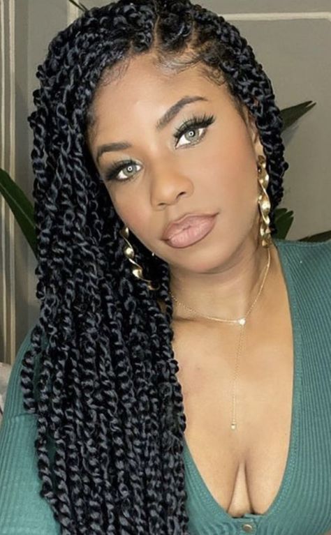 Twisted Hairstyles For Black Women, Recently Viewed By Me, Braids For Older Black Women, Ladies Hairstyles, African Ladies, Stylish Naija, Curly Crochet Hair Styles, Braiding Styles, Big Box Braids Hairstyles