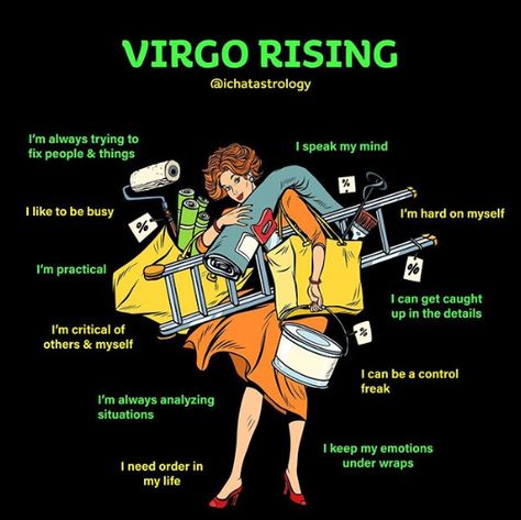 Virgo Ascendant, Virgo Personality Traits, Zodiac Colors, All About Virgo, September Virgo, Virgo Personality, About Virgo, Astrology Houses, Planet Signs