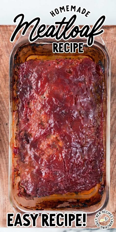 Traditional Meatloaf Recipes, Beef Meatloaf Recipes, Old Fashioned Meatloaf, Meatloaf Sauce, Meat Loaf Recipe, Beef Meatloaf, How To Cook Meatloaf, Homemade Meatloaf, Classic Meatloaf Recipe