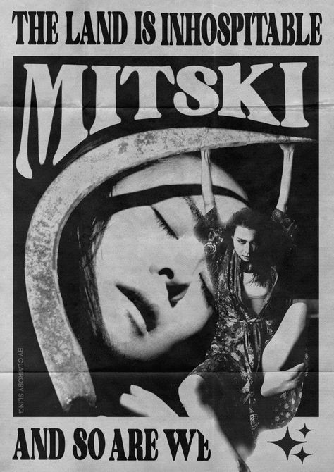 Mitski Poster, Photowall Ideas, Grunge Posters, Posters For My Room, Posters To Print, Music Poster Design, Posters For Room, Dorm Posters, Poster Room