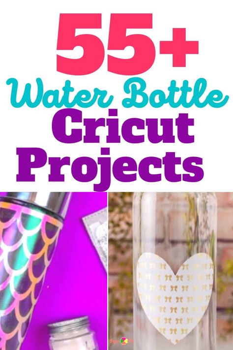 55+ Easy Cricut Water Bottle Ideas for Beginners - Paper Flo Designs Cricut Drink Bottle Ideas, Kids Water Bottle Vinyl, Water Bottle Cricut, Water Bottle Ideas, Water Bottle Designs, Football Water Bottles, Free Svg Cricut, Camp Store, Mermaid Water Bottle