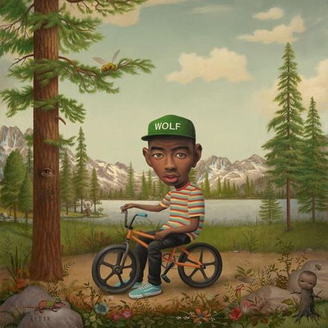 Wolf Album, Wolf Tyler, Tyler The Creator Wallpaper, Albums Covers, Wolf Poster, Album Wall, Favorite Albums, Odd Future, Music Album Covers